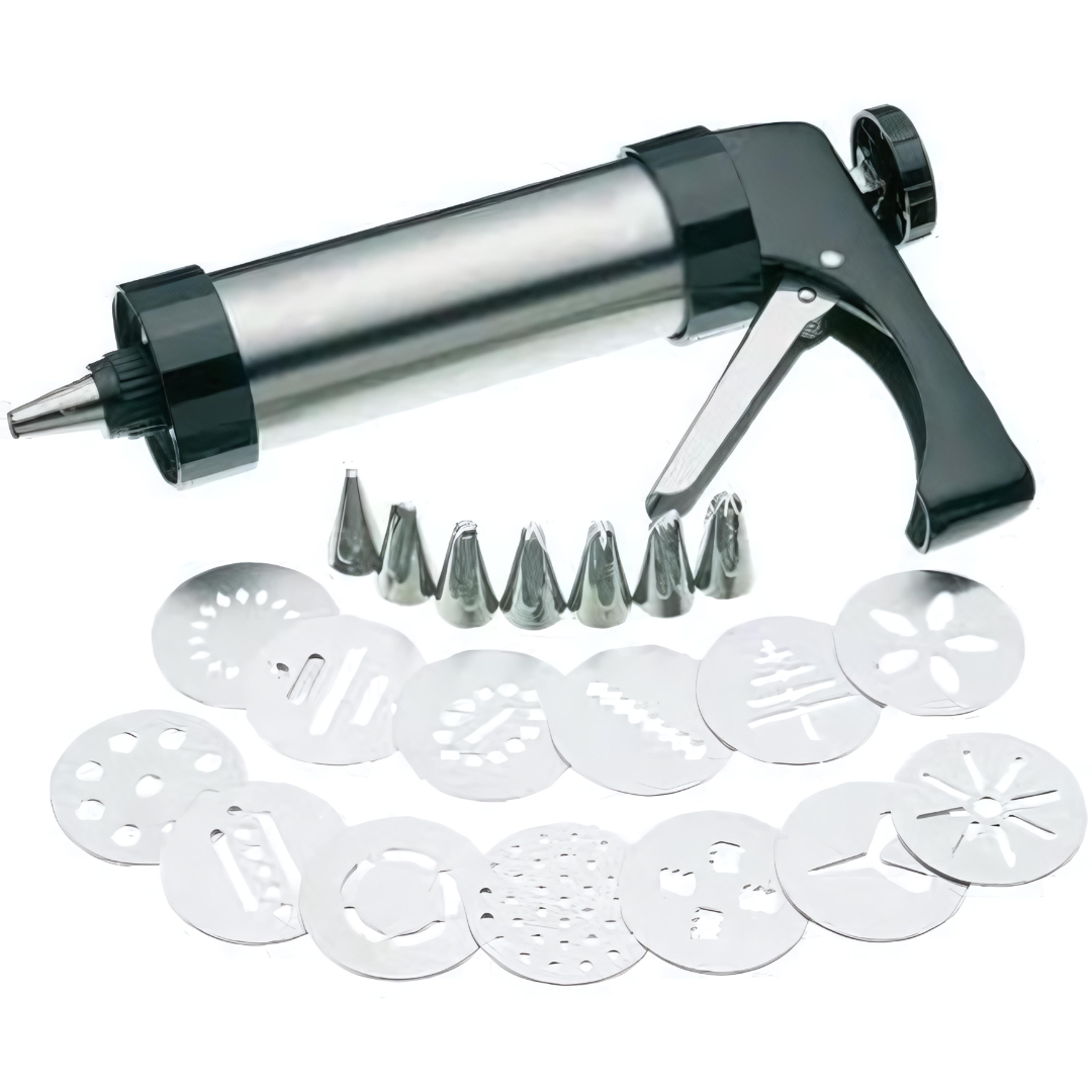 Cookie Press & Icing Set