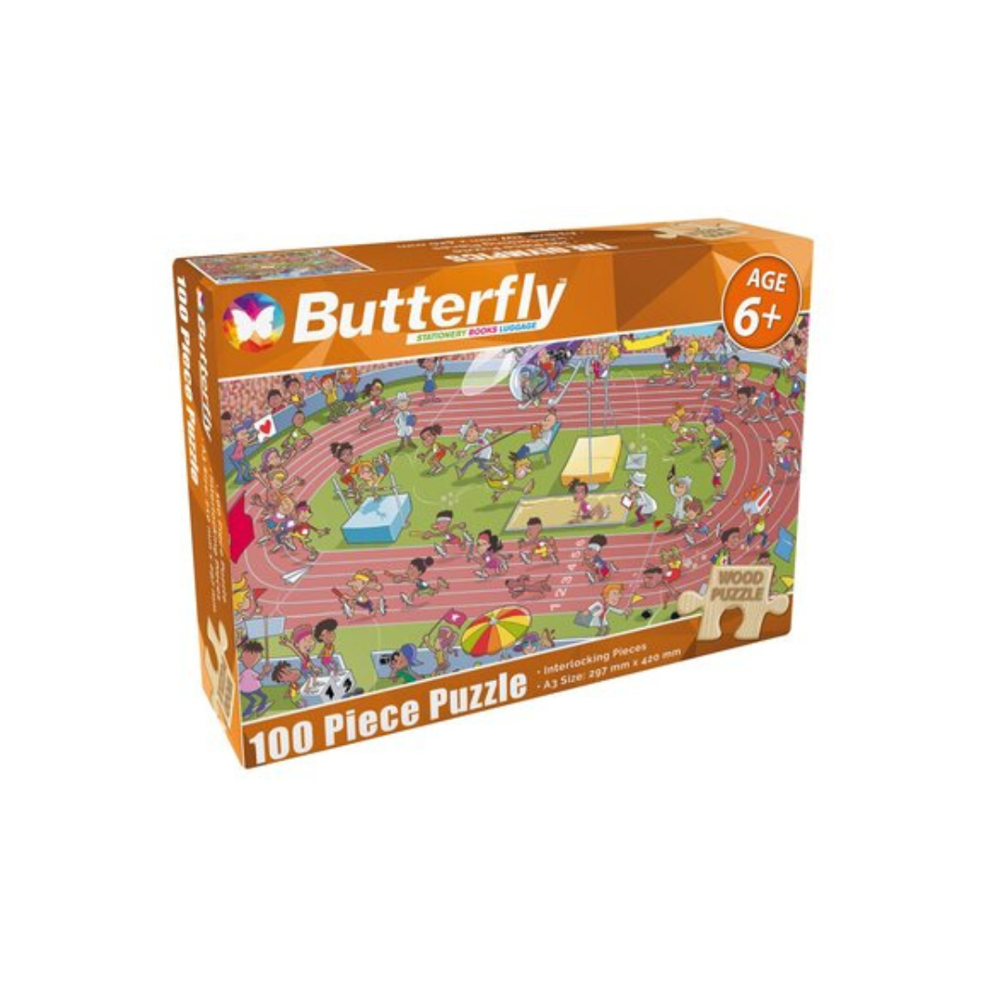 Butterfly Wooden Puzzle 100pc