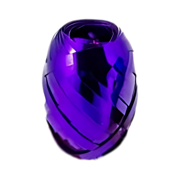Bobbin Metallic Ribbon - Poly Ribbon, Purple, 20m