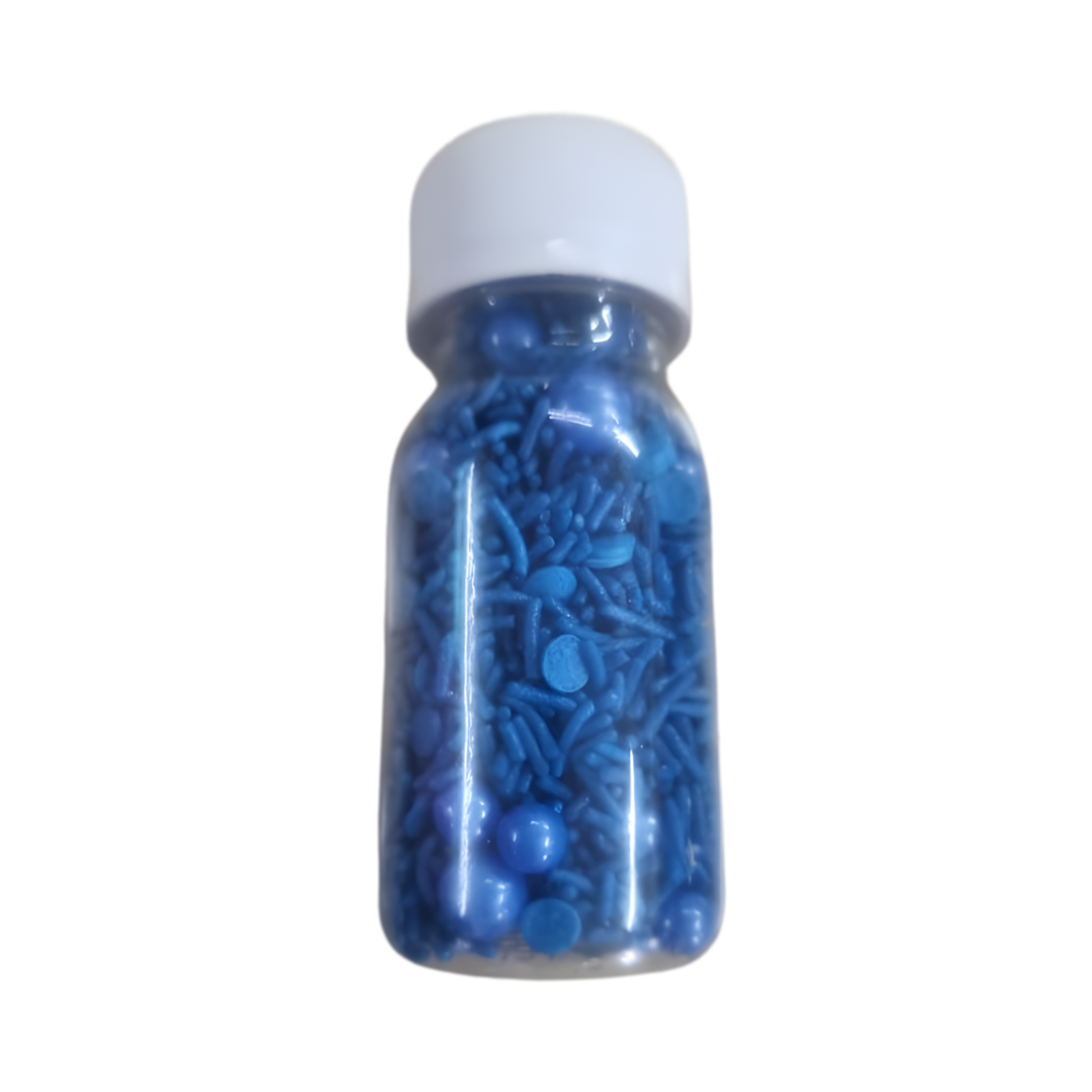 Mixed Sprinkles/ Vermicelli - Assorted Blue