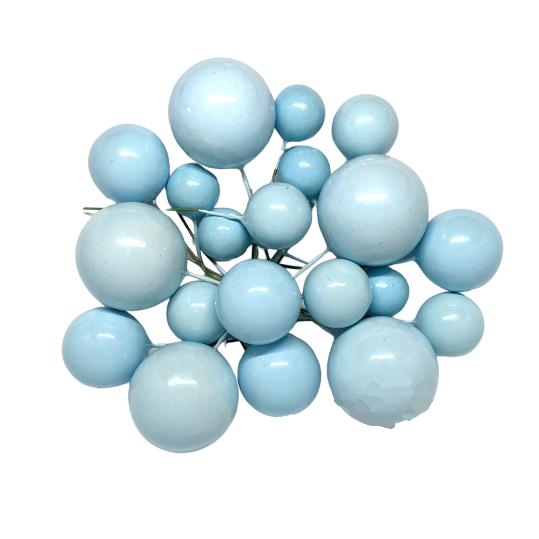 Decorative Balls - 20pc, Assorted Colours