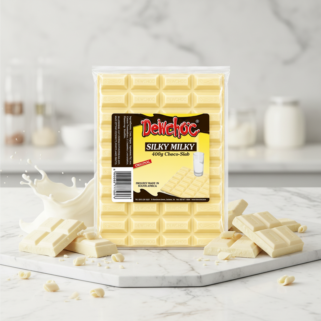 Dewchoc Silky Milky Baking Chocolate – White Chocolate | 400g