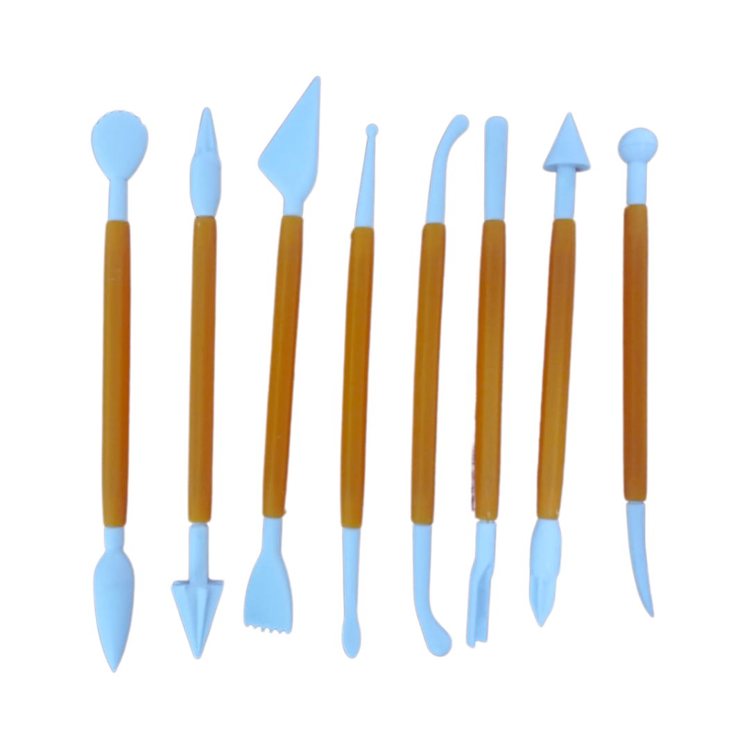 Fondant Tool Set - Series of Suits, 8pc