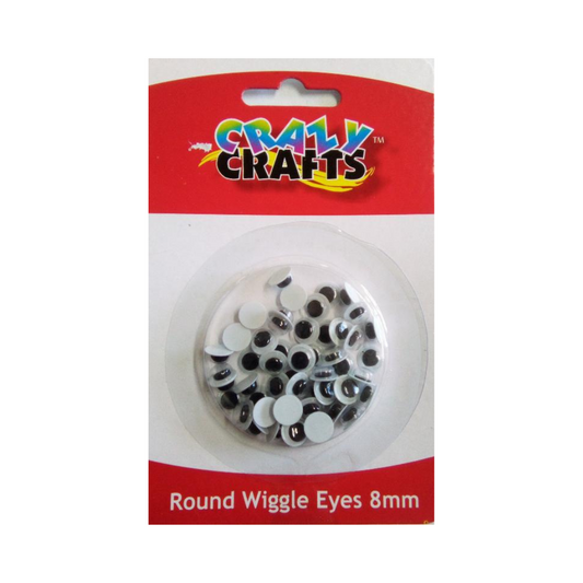 Crazy Craft Googly Eyes - 8mm