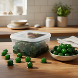 Green Glazed Cherries Fruit Topping - Assorted Sizes