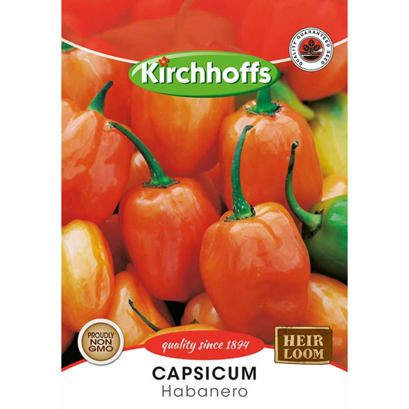 Capsicum (Habanero) - Kirchhoff Seeds, Vegetables