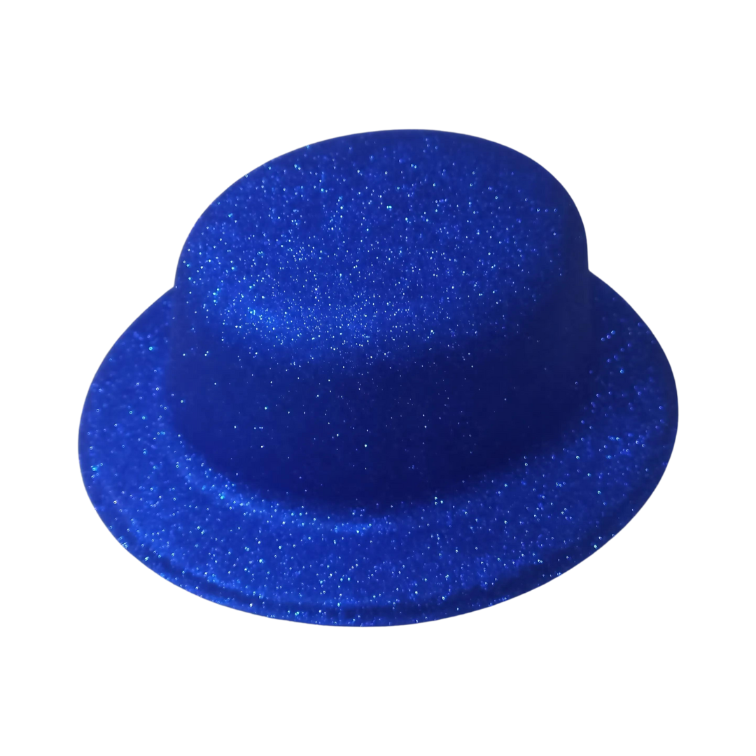 Glitter Party Hats - Blue