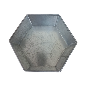 Cake Pan Hexagon Shape Assorted Sizes