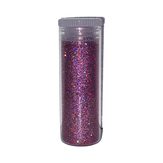 Edible Glitter Vial - Holographic Pink