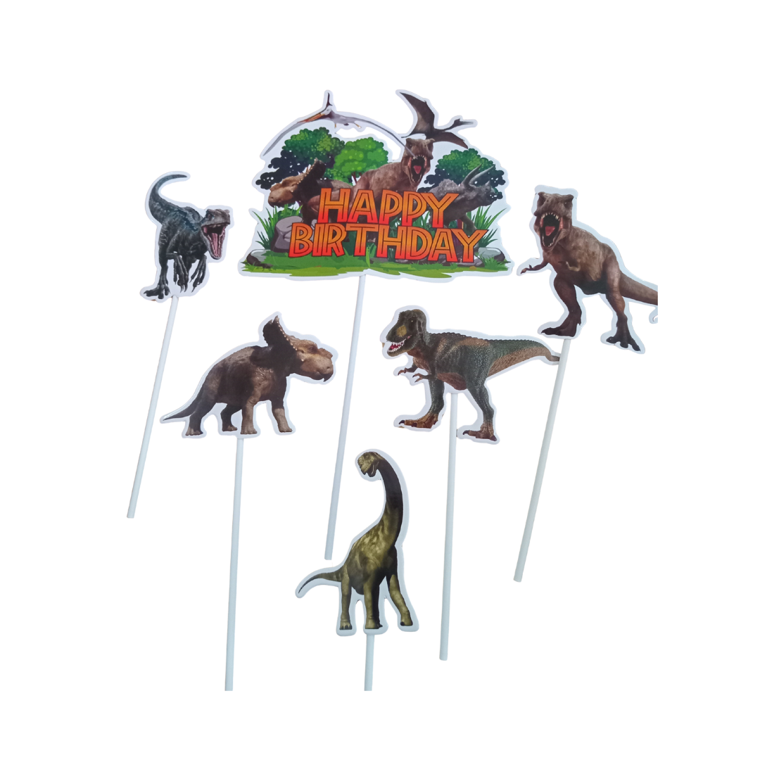 Character Cake toppers - 8/6 Piece