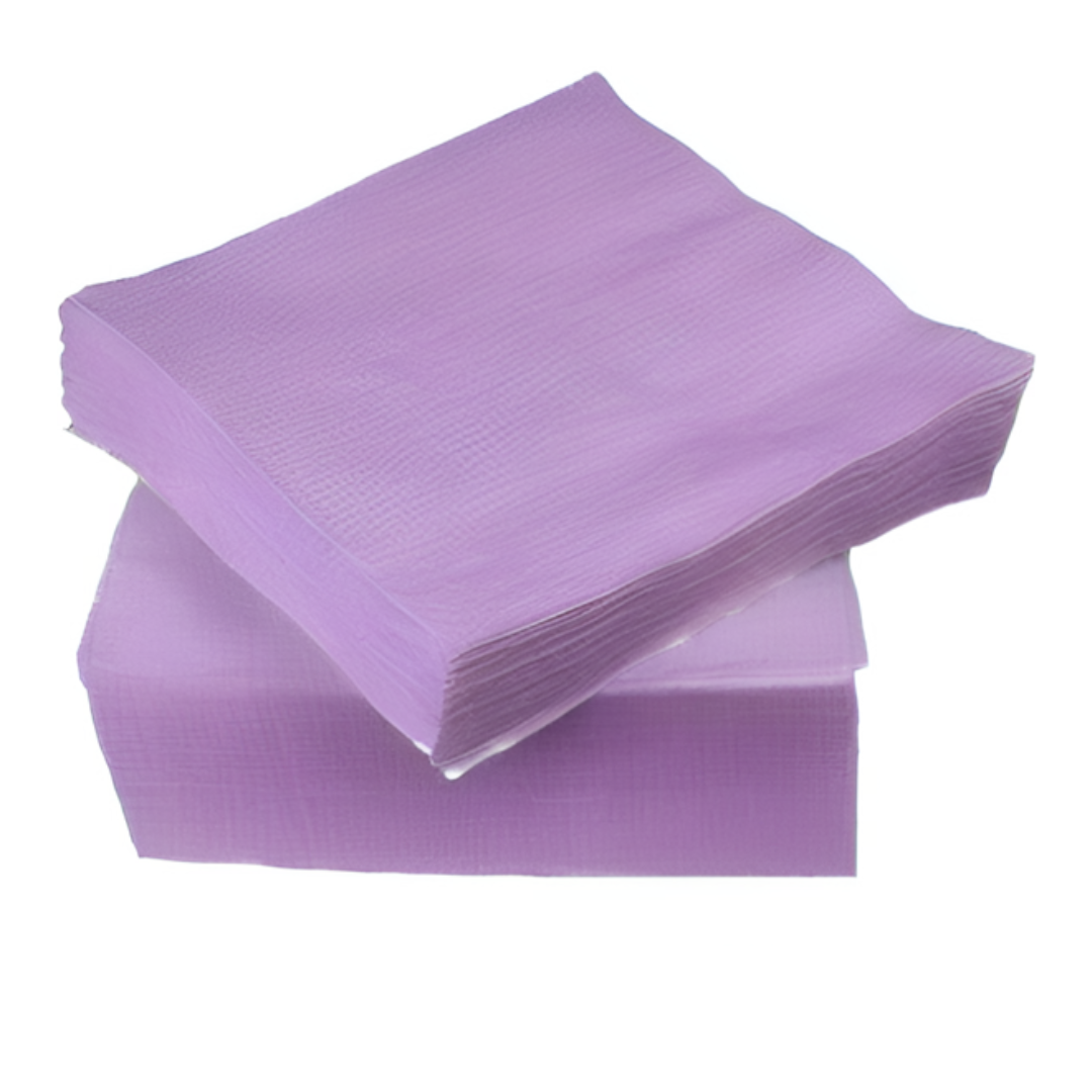 Serviettes - Lilac, 2 ply, 50s