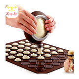 Silicone Macaroon Mat - 48 Macarons