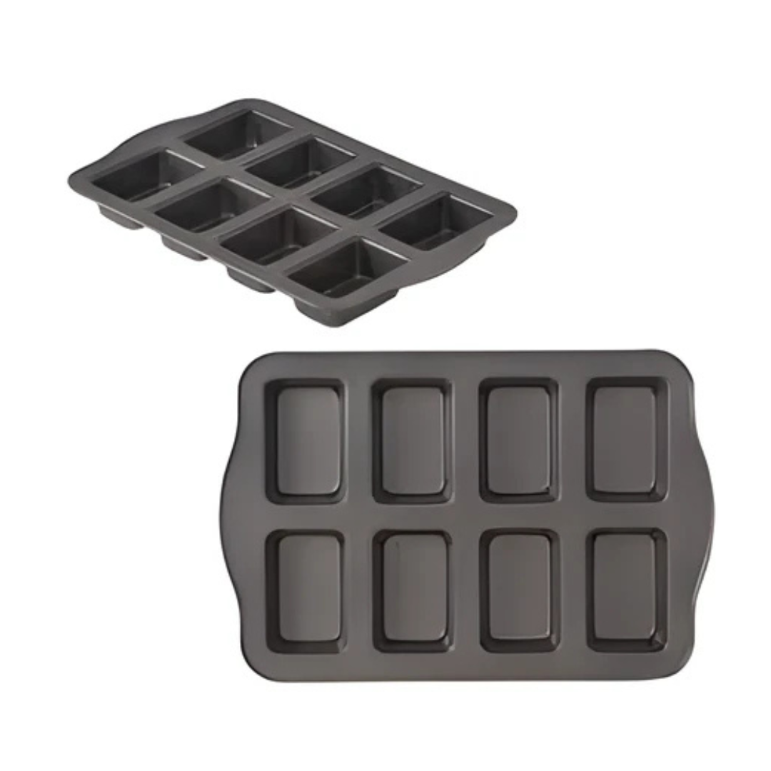 The Hillhouse 8-hole mini loaf pan