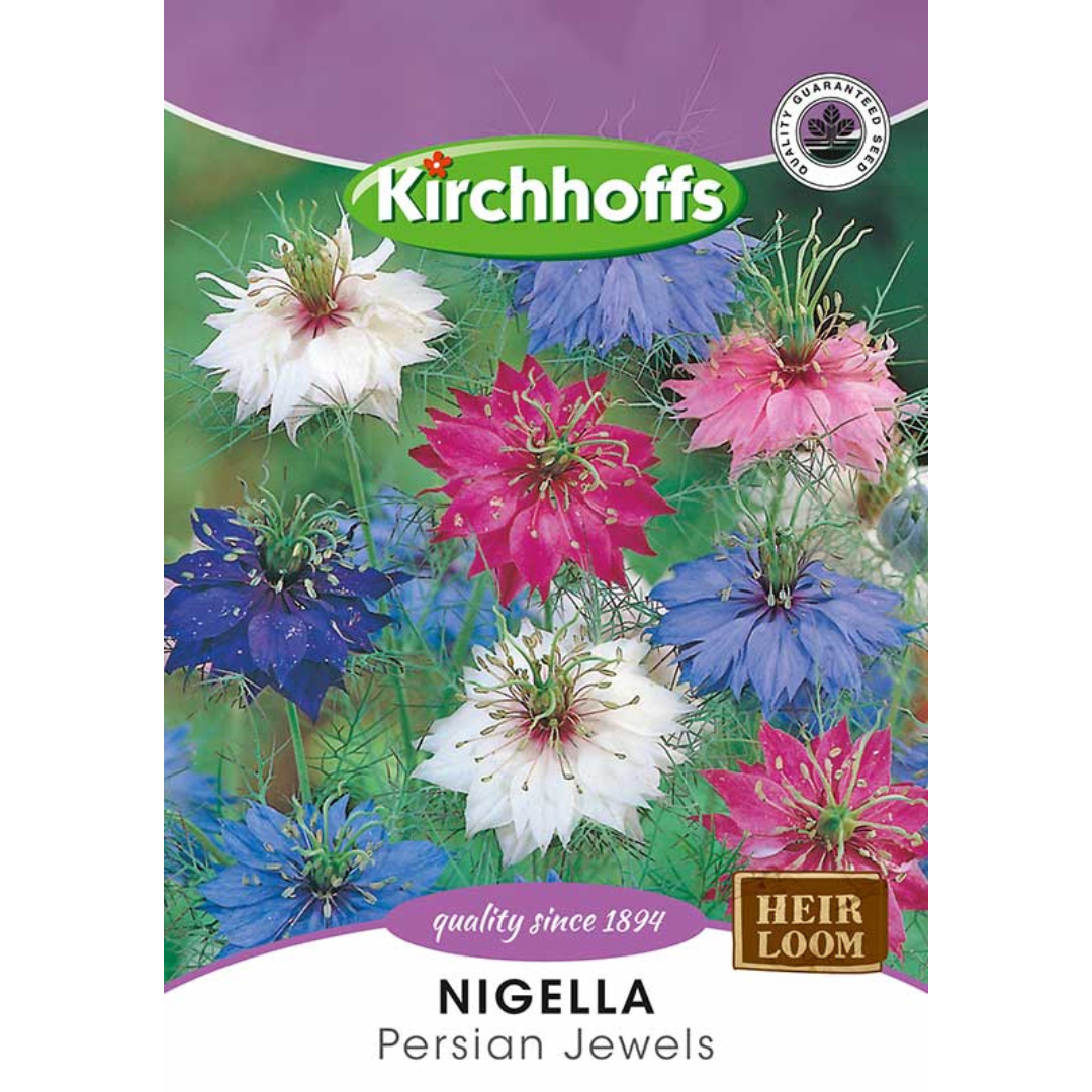 Nigella (Persian Jewels) - Kirchhoff Seeds, Flowers, Assorted