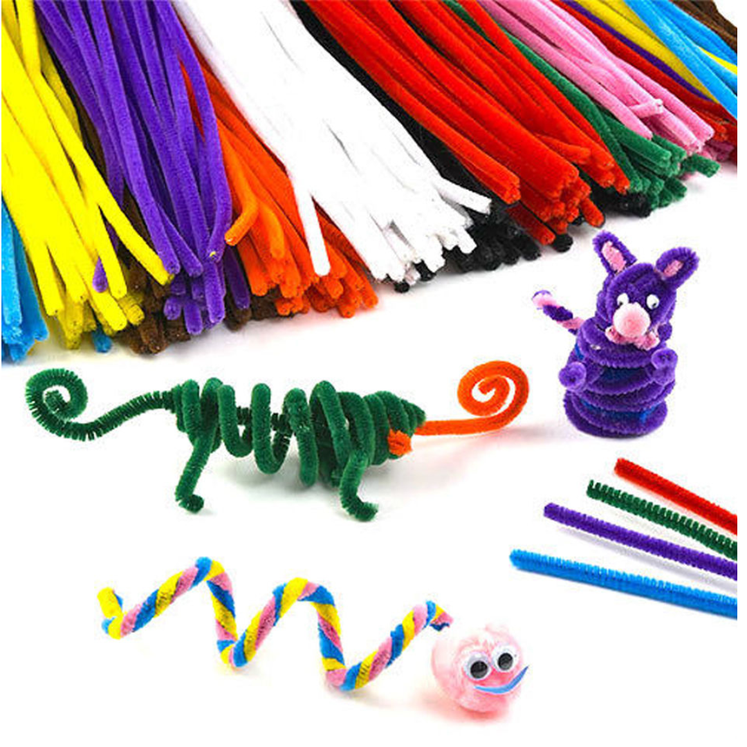 Crazy Crafts Chenille Pastel Mix 20psc