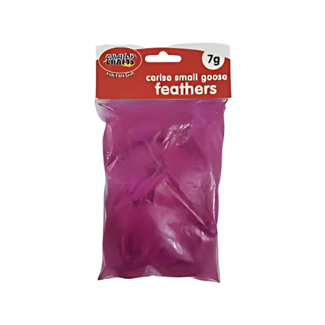 Crazy Crafts Cerise Feathers  7g