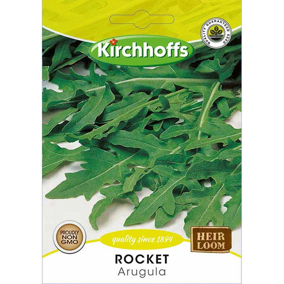 Rocket (Arugula) - Kirchhoff Seeds, Herbs
