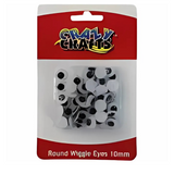 Crazy Craft Googly Eyes - 10mm