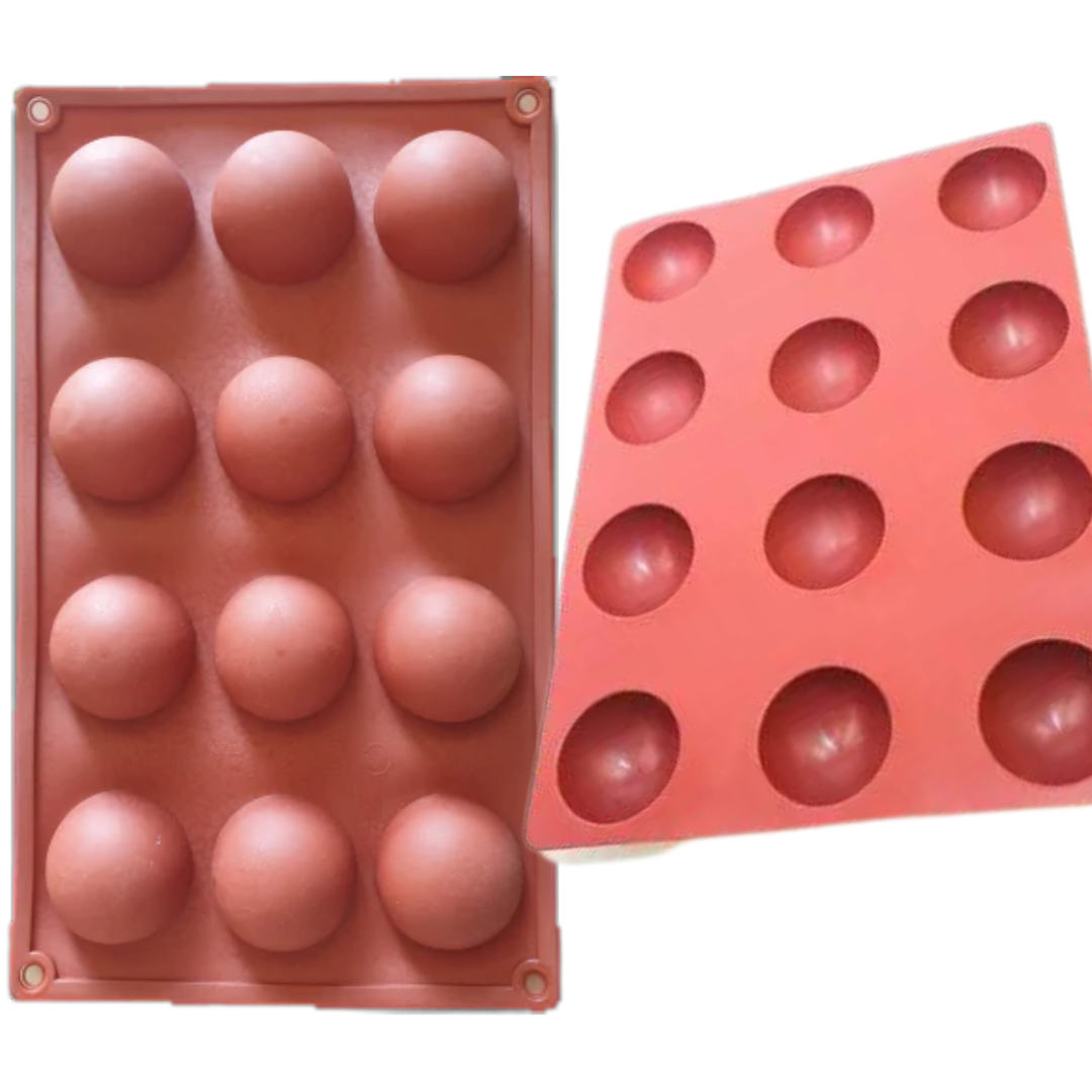 Silicone Tray - Spheres, Assorted