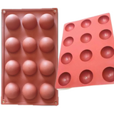 Silicone Mould - Spheres, Assorted Sizes