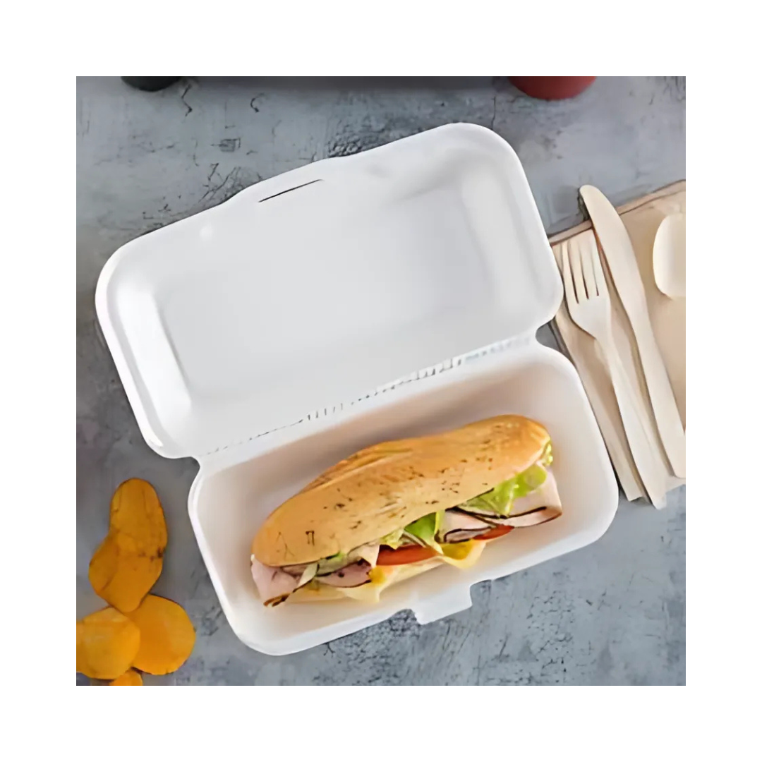 Slim Hotdog Takeaway Boxes - 25s, 50s, 100s, Polystyrene