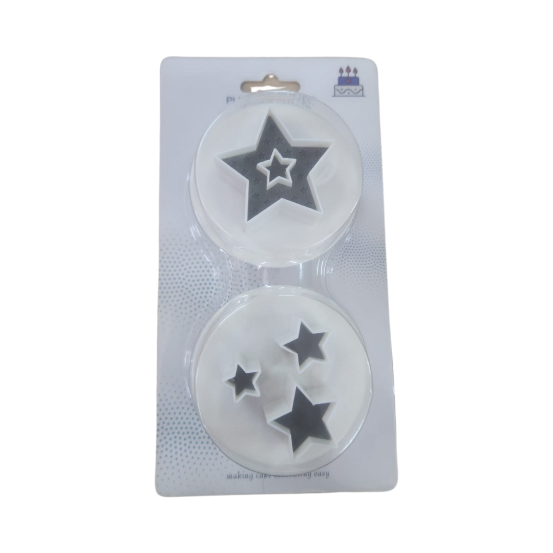 Plunger Cutters - Stars, 2pc