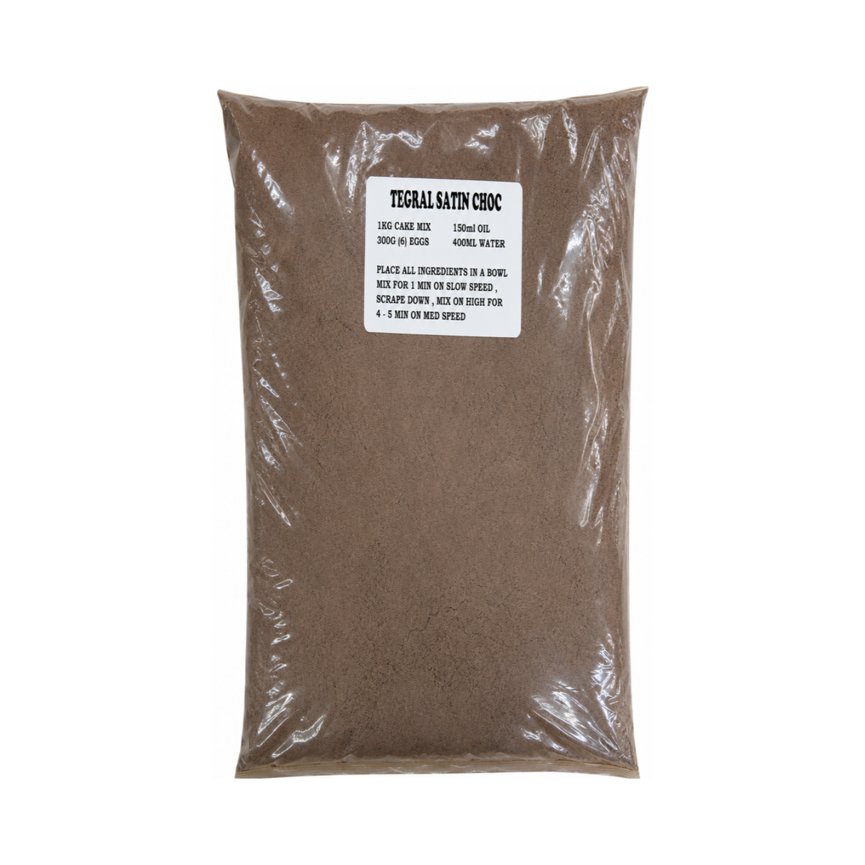 Tegral Satin Cake Premix - 1kg, Chocolate