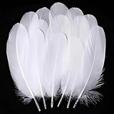 Crazy Crafts White Feathers  7g