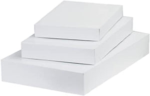 Biscuit Boxes White Without Window Assorted Sizes
