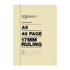 A5 Softcover 17MM Ruling 48 Page