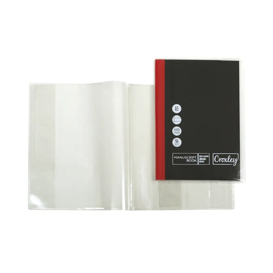 A5 Slip on Clear Plastic Covers Pack of 10