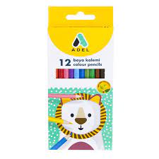 Adel Colour Pencils 12's