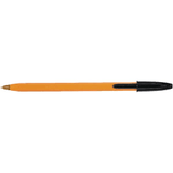 BIC- Orange Fine Ballpoint Pen Singles - Black/ Blue/ Red