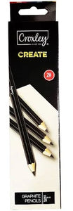 Croxley Create Graphite HB Pencils- Pack of 12