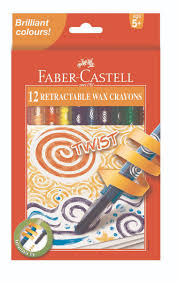 Faber - Castell Wax Twisters 12's