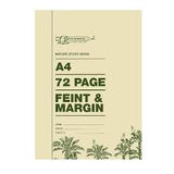 A4 Softcover Feint and Margin 72 Page