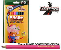 Beginner Colour Pencils Jumbo Pack of 12