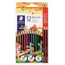 Staedtler Noris Colours Pencils 12's + 2 HB Pencils