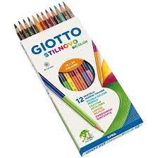 GIOTTO BIOCOLOUR PENCILS 12'S