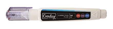 Croxley Correction Fluid 8ML Pen