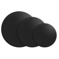 Cake Boards Masonite - Black, Round, Assorted Sizes