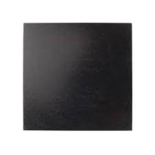 Cake Board Masonite Square Black Assorted Sizes