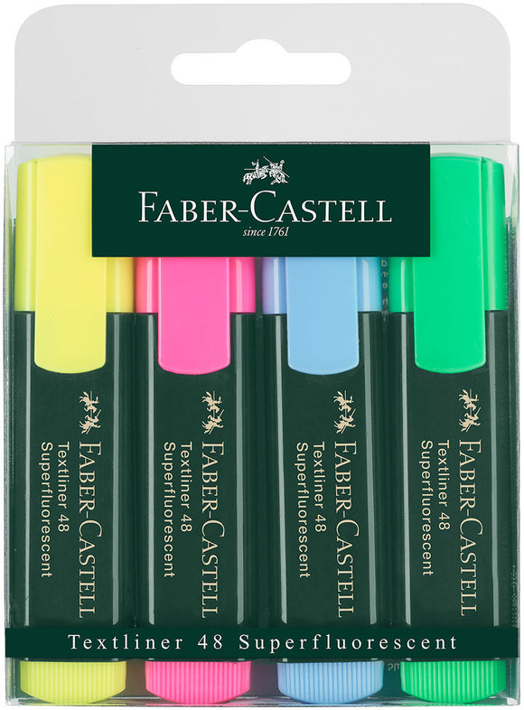 Faber - Castell Highlighters 4's