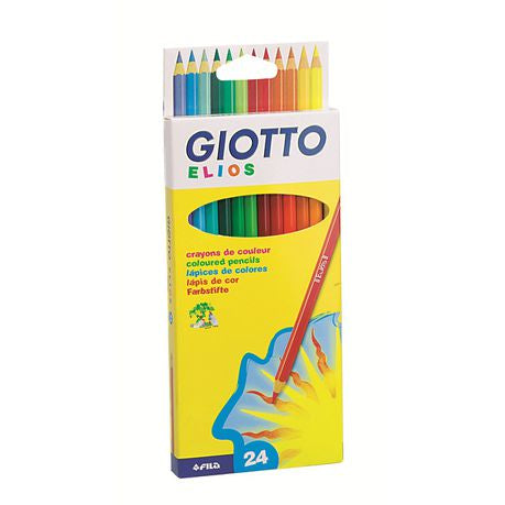 GIOTTO COLOUR PENCILS 24'S