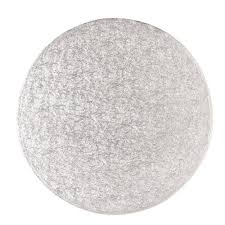 Cake Boards Thick Round Silver Assorted Sizes